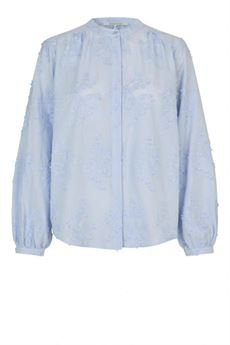 SECOND FEMALE BLUSE, CAVAN SHIRT, HALOGEN BLUE